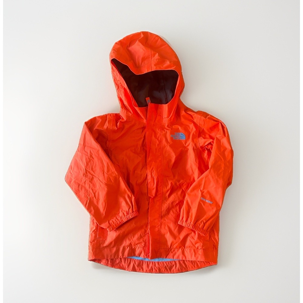 The North Face Dry Vent Lightweight Jacket TODDLER Size 3T Orange Nature Gorp